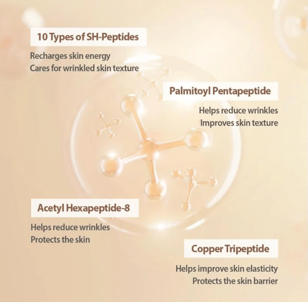✨Silk Lifting Peptide Ampoule: Korean Anti-Aging Serum for Wrinkle Care & Plumping